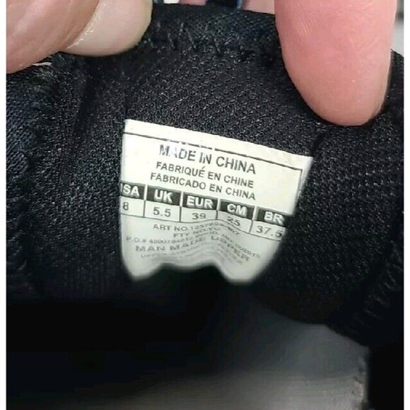 Womans UNDER ARMOUR  Glenrock Low Blue Grey Black Hiking Shoes Sz 8 - Picture 3 of 5